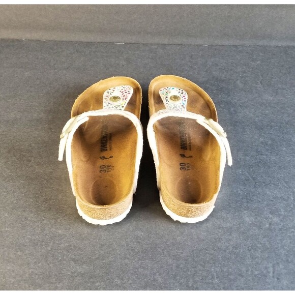 BIRKENSTOCK Gizeh Kids Birko Flor Sandals Oriental Mosaic Sz 30 12 12.5 Narrow - Picture 6 of 10